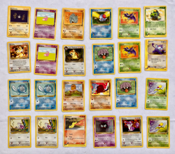 Vintage Pokemon Card Lot WOTC Fossil Jungle Gym Heroes Team Rocket Base Set - Image 3