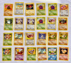 Vintage Pokemon Card Lot WOTC Fossil Jungle Gym Heroes Team Rocket Base Set - Image 4