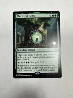 Magic the Gathering the Great Henge Throne of Eldraine Card 161/269 Regular - Image 1