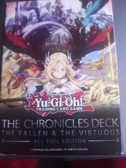 Yu-Gi-Oh Cards -The Chronicles Deck THE FALLEN & THE VIRTUOUS [All-Foil Edition] - Image 2