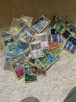 Massive Pokemon mid era reverse holo joblot 90 cards mp-hp/dmg - Image 3