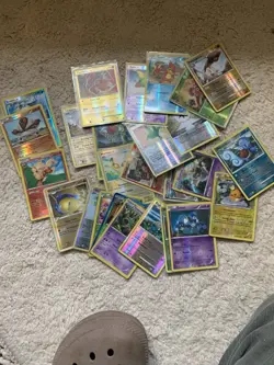Massive Pokemon mid era reverse holo joblot 90 cards mp-hp/dmg - Image 4