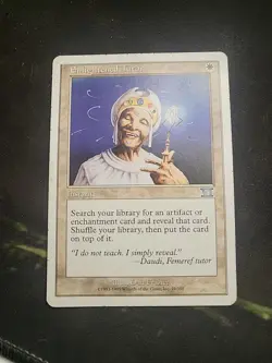 MTG - Enlightened Tutor - Classic Core Set 6th Edition MP - Image 1