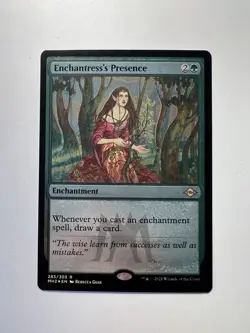 Enchantress's Presence - ETCHED FOIL - MTG Modern Horizons 2 - NM - Image 1
