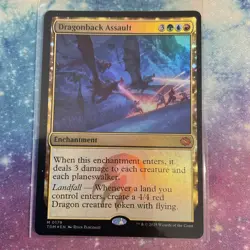 Dragonback Assault (FOIL) x1 - MTG Tarkir: Dragonstorm TDM #179 - Image 1