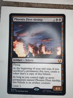 Phoenix Fleet Airship #114 Mythic - MTG Avatar: The Last Airbender NM - Image 1