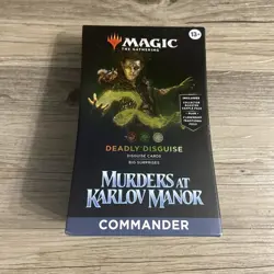 Magic: The Gathering Murders at Karlov Manor Commander Deck - Deadly Disguise - Image 1