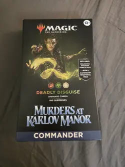 Murders at Karlov Manor - Commander Deck - Deadly Disguise NEW - Image 1
