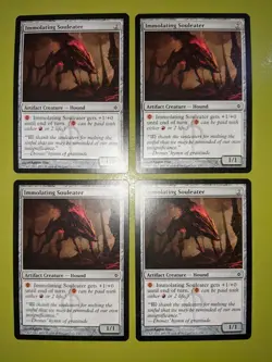 Immolating Souleater x4 New Phyrexia 4x Playset Magic the Gathering MTG - Image 1