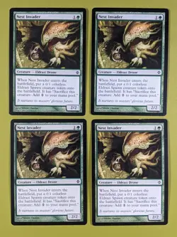 Nest Invader x4 Rise of the Eldrazi 4x Playset Magic the Gathering MTG - Image 1