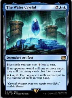 The Water Crystal | Magic the Gathering | Final Fantasy | Rare | Non-Foil | 0085 - Image 1