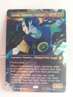 Azula, Cunning Usurper (Borderless Foil) TLA 303 - Image 1