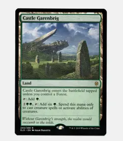 Castle Garenbrig - Throne of Eldraine - ELD - #240 - MTG Magic the Gathering - Image 1
