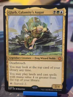 Glarb, Calamity's Augur Bloomburrow Regular - Image 1