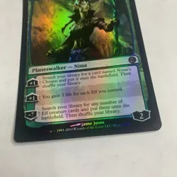 Nissa Revane Planeswalker Magic the Gathering - Promo Foil MTG / NM - Image 4