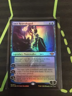 MTG Magic The Gathering Jace Reawakened Foil OTJ Mythic Planeswalker Blue - Image 1