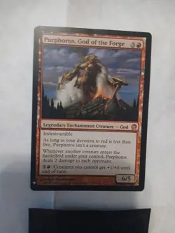 MTG Purphoros, God of the Forge # 135 Theros - Image 2