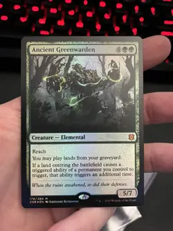 Ancient Greenwarden Zendikar Rising Foil - Image 3