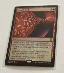 FOIL Jeska's Will (Commander Legends) - Regular - NM Pack Fresh MTG - Image 2