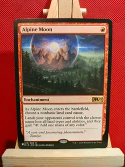 Alpine Moon - The List - M19 - Rare - NM - MTG - Image 1