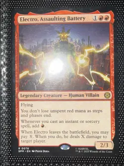 Electro, Assaulting Battery - Marvel's Spider-Man -URegular - NM - Image 1