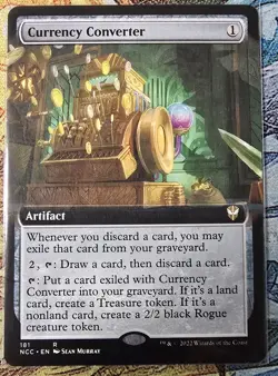 Currency Converter (Extended Art) Commander: Streets of New Capenna Regular - Image 1