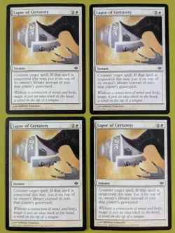 Lapse of Certainty x4 Conflux 4x Playset Magic the Gathering MTG - Image 1