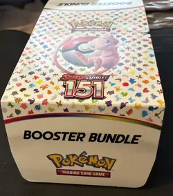 Pokemon SV3.5 151 Booster Bundle (10x) W/ Unsealed Display Case - Image 2