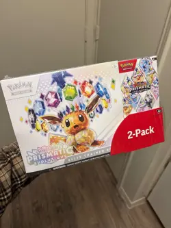 Costco Pokemon Prismatic Evolutions Elite Trainer Box with Booster Bundle 2-Pack - Image 1