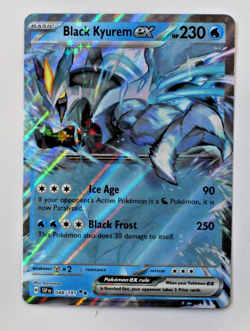 Pokemon TCG Surging Sparks Black Kyurem ex 048/191 Holo NM - Image 1