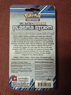 Pokemon 2013 Black & White Plasma Storm Checklane Blister Pack Factory Sealed - Image 2