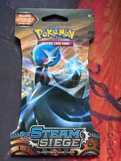 Pokemon XY Steam Siege Sleeved Booster Pack New Factory Sealed - Image 1