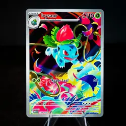 Ivysaur Illustration Rare 134/132 Near Mint Mega Evolution Pokemon TCG English - Image 1