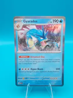 Gyarados 130/165 Sv: Scarlet & Violet 151 Pokemon TCG Holo Near Mint/Mint - Image 1
