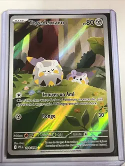 CARTE POKEMON TOGEDEMARU 104/094 AR ALTERNATIVE FLAMMES FANTASMAGORIQUES EV02 FR - Image 1
