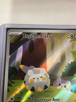 CARTE POKEMON TOGEDEMARU 104/094 AR ALTERNATIVE FLAMMES FANTASMAGORIQUES EV02 FR - Image 3