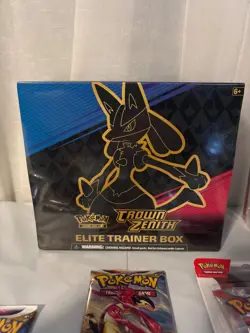 Pokemon TCG: Crown Zenith Elite Trainer Box Factory Sealed + Sealed Lot Large - Image 2