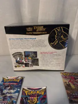 Pokemon TCG: Crown Zenith Elite Trainer Box Factory Sealed + Sealed Lot Large - Image 4