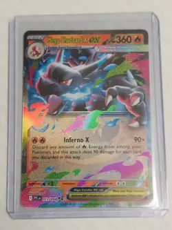 Pokemon TCG Double Rare Mega Charizard EX #013/094 Phantasmal Flames - Image 3