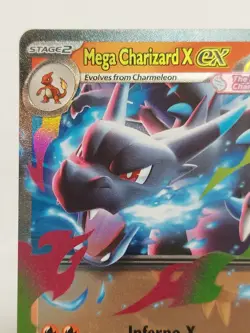 Pokemon TCG Double Rare Mega Charizard EX #013/094 Phantasmal Flames - Image 4
