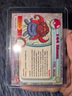 Pokemon Topps Rainbow Foil Gloom 1st Print #44 - Image 2
