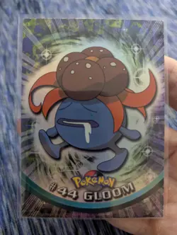 Pokemon Topps Rainbow Foil Gloom 1st Print #44 - Image 3