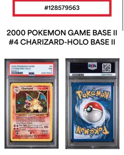🔥 2000 Pokemon Charizard Holo - PSA 7 NM - Base Set 2 🔥 - Image 3