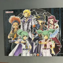 Official Yu-Gi-Oh Legendary Collection 5D'S Game Board Mat Hard Playmat - Image 1