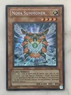 Yu-Gi-Oh! “NOVA SUMMONER” Secret Rare Unl Ed STON-EN065 - Image 1