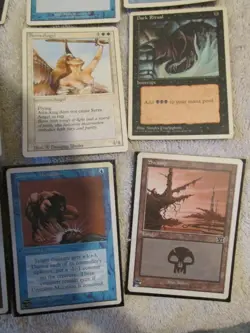 Mtg ALL Revised Lot 20 cards Zombie Master Artifact Swamp Gaseous Form Boomerang - Image 2