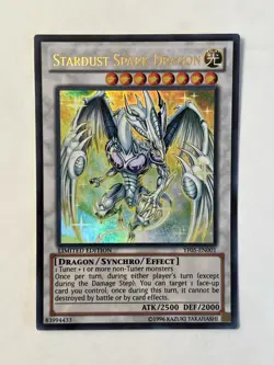 Stardust Spark Dragon YF05-EN001 Yu-Gi-Oh! 5D's Manga Promotional Cards Limited - Image 1