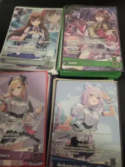 Hololive TCG/OCG Cards Lot, starter decks + quintent spectrum lot - Image 1