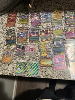 POKEMON MIXED CARD Lot 92 Cards Mega Evolution Destined Rivals Phantasmal Fl - Image 5