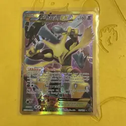 Pokemon TCG Alakazam EX 125/124 Fates Collide Secret Rare Card CLEAN 🔥 🔥 - Image 1